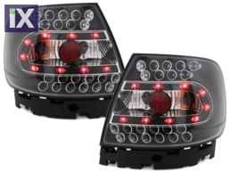 Πίσω φανάρια led Audi A4 sedan (1995-2001) - μαύρα - σετ 2τμχ.