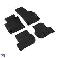 VW GOLF 5+6 3D/5D 11/2003-10/2014 / JETTA 09/2005-01/2011 / SCIROCCO 2008+  ΠΑΤΑΚΙΑ ΜΑΡΚΕ ΛΑΣΤΙΧΟ PILOT ECO GOMMA STYLE Β (ΜΕ ΚΟΥΜΠΩΜΑΤΑ) LAMPA - 4 ΤΕΜ.