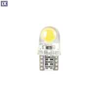 T10 W5W 12V W2,1x9,5d 6.500K 60lm 6COB LED ΛΕΥΚΟ (ΚΑΡΦΩΤΟ) 2ΤΕΜ.