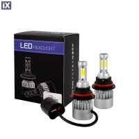 HB5 9007 H/L 10>36V 6.500K 10.000lm 80W COB LED EPISTAR 1021 C6 KIT ΜΕ ΑΝΕΜΙΣΤΗΡΑΚΙ M-TECH - 2 ΤΕΜ.