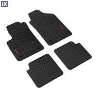 FIAT 500/500C 07/2008-05/2016 / ABARTH 595/695 2016+  ΠΑΤΑΚΙΑ ΜΑΡΚΕ ΛΑΣΤΙΧΟ PILOT ECO GOMMA STYLE A (ΜΕ ΚΟΥΜΠΩΜΑΤΑ) LAMPA - 4 ΤΕΜ.