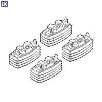 FORD FOCUS 3D/5D 02/05-02/11 KIT ΑΚΡΑ (ΠΟΔΙΑ) ΓΙΑ ΜΠΑΡΕΣ NORDRIVE