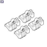 AUDI A3 3D 05/03-08/12 KIT ΑΚΡΑ (ΠΟΔΙΑ) ΓΙΑ ΜΠΑΡΕΣ NORDRIVE