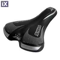 Σέλα ποδηλάτου (260x180mm /480gr) μαύρη Sygma Saddle