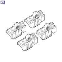 VW POLO 3D/5D 11/01-08/09 KIT ΑΚΡΑ (ΠΟΔΙΑ) ΓΙΑ ΜΠΑΡΕΣ NORDRIVE