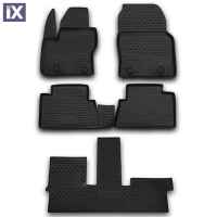 FORD GRAND C-MAX 11/2010-2019 ΜΑΡΚΕ ΠΑΤΑΚΙΑ ΣΕ ΣΚΑΦΗ TPE ΛΑΣΤΙΧΟ ΣΕ ΜΑΥΡΟ ΧΡΩΜΑ NOVLINE - 5 ΤΕΜ.