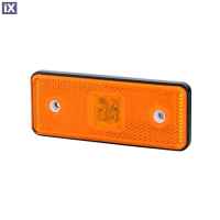 ΦΩΣ ΟΓΚΟΥ ΑΝΑΚΛΑΣΤΙΚΟ  LD161 12/24V 3LED HORPOL ΠΟΡΤΟΚΑΛΙ 11 x 4 cm -1ΤΕΜ.