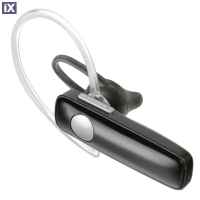 HANDS-FREE BLUETOOTH ΜΕ ΜΙΚΡΟΦΩΝΟ  ΚΑΙ ΘΗΚΗ ΑΠΟΘΗΚΕΥΣΗΣ ΜΑΥΡΟ LAMPA  - 1 TEM.
