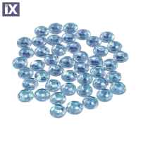 ΔΙΑΚΟΣΜΗΤΙΚΑ STRASS ΜΠΛΕ 50τμχ. 8mm