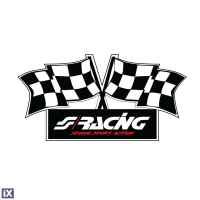 ΑΥΤΟΚΟΛΛΗΤΟ ''FLAG'' 100x50mm  ​SIMONI RACING - 1 TEM.