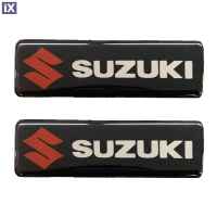 SUZUKI ΣΗΜΑΤΑ ΒΙΔΩΤΑ 10 Χ 3 cm ΕΠΟΞΕΙΔΙΚΗΣ ΡΥΤΙΝΗΣ (ΥΓΡΟ ΓΥΑΛΙ) ΣΕ ΜΑΥΡΟ/ΧΡΩΜΙΟ/ΚΟΚΚΙΝΟ ΓΙΑ ΠΑΤΑΚΙΑ - 2 ΤΕΜ.