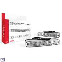 ΦΩΤΑ ΗΜΕΡΑΣ DRL 12/24V 11,52W 10LED 1000Lm 160x25x52mm 2ΤΕΜ