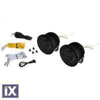 ΠΡΟΣΘΕΤΟ DAYLINE 4LED ΜΑΥΡΟ 90mm