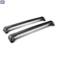 ΜΠΑΡΕΣ ΟΡΟΦΗΣ ΑΛΟΥΜΙΝΙΟΥ  FLUSH MIXED YAKIMA 105+110 cm (ΜΑΥΡΟ ΧΡΩΜΑ/ΜΕ ΚΛΕΙΔΑΡΙΕΣ) ΓΙΑ ΟΛΕΣ ΤΙΣ ΟΡΟΦΕΣ - 2 ΤΕΜ.