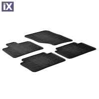 AUDI Q7 03/2006-05/2015 ΜΑΡΚΕ ΠΑΤΑΚΙΑ SUMISURA ΛΑΣΤΙΧΟ ΣΕ ΜΑΥΡΟ ΧΡΩΜΑ ME ΚΟΥΜΠΩΜΑΤΑ LAMPA - 4 ΤΕΜ.