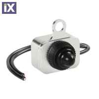 ΔΙΑΚΟΠΤΗΣ 12V 6A ΤΙΜΟΝΙΟΥ ΜΟΤΟ ΑΔΙΑΒΡΟΧΟΣ 6mm ΑΛΟΥΜΙΝΙΟΥ 1ΤΕΜ.
