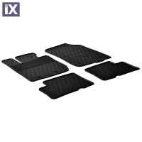 DACIA DUSTER 4x4 05/2010-01/2018 ΜΑΡΚΕ ΠΑΤΑΚΙΑ SUMISURA ΛΑΣΤΙΧΟ ΣΕ ΜΑΥΡΟ ΧΡΩΜΑ ME ΚΟΥΜΠΩΜΑΤΑ LAMPA - 4 ΤΕΜ.