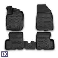 DACIA (RENAULT) DUSTER 2010-2017 ΜΕ ΛΑΒΗ ΤΑΠΑΣ ΒΕΝΖΙΝΗΣ ΜΑΡΚΕ ΠΑΤΑΚΙΑ ΣΕ ΣΚΑΦΗ NOVLINE (ΜΑΥΡΟ) - 4 ΤΕΜ.