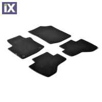 CITROEN C1 / PEUGEOT 107 / TOYOTA AYGO 2005-2014 ΜΑΡΚΕ ΠΑΤΑΚΙΑ EXECUTIVE ΜΟΚΕΤΑ ΣΕ ΜΑΥΡΟ ΧΡΩΜΑ ΜΕ ΚΟΥΜΠΩΜΑΤΑ LAMPA  - 4 ΤΕΜ.