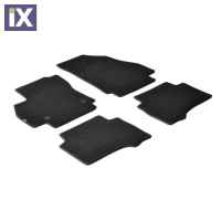 CITROEN NEMO VAN 5D 12/2008-03/2014 / FIAT FIORINO 11/2007+ / FIAT QUBO 5D 09/2008-05/2020 / PEUGEOT BIPPER 05/2008-03/2014 / PEUGEOT BIPPER TEPEE 03/2009-12/2017 ΜΑΡΚΕ ΠΑΤΑΚΙΑ EXECUTIVE ΜΟΚΕΤΑ ΣΕ ΜΑΥΡΟ ΧΡΩΜΑ ΜΕ ΚΟΥΜΠΩΜΑΤΑ LAMPA  - 4 ΤΕΜ.