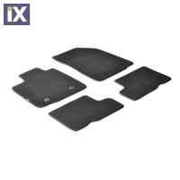 DACIA SANDERO 09/2008-12/2012 / DACIA SANDERO STEPWAY 09/2007-12/2012 ΜΑΡΚΕ ΠΑΤΑΚΙΑ EXECUTIVE ΜΟΚΕΤΑ ΣΕ ΜΑΥΡΟ ΧΡΩΜΑ ΜΕ ΚΟΥΜΠΩΜΑΤΑ LAMPA  - 4 ΤΕΜ.