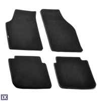 FIAT IDEA 01/2004-11/2012 / LANCIA MUSA 10/2007-2012 ΜΑΡΚΕ ΠΑΤΑΚΙΑ EXECUTIVE ΜΟΚΕΤΑ ΣΕ ΜΑΥΡΟ ΧΡΩΜΑ ME ΚΟΥΜΠΩΜΑΤΑ LAMPA  - 4 ΤΕΜ.