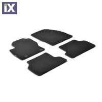 FORD FOCUS 3D / 5D 02/2005-02/2011 / FORD FOCUS SW 02/2005-05/2011 ΜΑΡΚΕ ΠΑΤΑΚΙΑ EXECUTIVE ΜΟΚΕΤΑ ΣΕ ΜΑΥΡΟ ΧΡΩΜΑ ΜΕ ΚΟΥΜΠΩΜΑΤΑ LAMPA  - 4 ΤΕΜ.