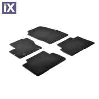 FORD C-MAX 11/2010-03/2015 / FORD C-MAX 7 11/2010-03/2015 ΜΑΡΚΕ ΠΑΤΑΚΙΑ EXECUTIVE ΜΟΚΕΤΑ ΣΕ ΜΑΥΡΟ ΧΡΩΜΑ ΜΕ ΚΟΥΜΠΩΜΑΤΑ LAMPA  - 4 ΤΕΜ.