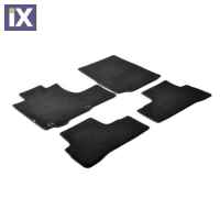 HONDA CR-V 01/2007-09/2012 ΜΑΡΚΕ ΠΑΤΑΚΙΑ EXECUTIVE ΜΟΚΕΤΑ ΣΕ ΜΑΥΡΟ ΧΡΩΜΑ ΜΕ ΚΟΥΜΠΩΜΑΤΑ LAMPA  - 4 ΤΕΜ.