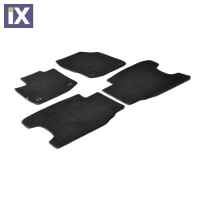 HONDA CIVIC 5D 02/2012-02/2017 / HONDA CIVIC TOURER 04/2014-04/2018 ΜΑΡΚΕ ΠΑΤΑΚΙΑ EXECUTIVE ΜΟΚΕΤΑ ΣΕ ΜΑΥΡΟ ΧΡΩΜΑ ME ΚΟΥΜΠΩΜΑΤΑ LAMPA  - 4 ΤΕΜ.
