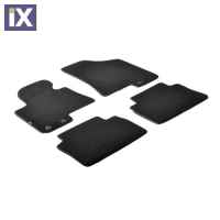 HYUNDAI ix35 03/2010-08/2013 / HYUNDAI ix35 09/2013-2015 / KIA SPORTAGE 09/2010-2016 ΜΑΡΚΕ ΠΑΤΑΚΙΑ EXECUTIVE ΜΟΚΕΤΑ ΣΕ ΜΑΥΡΟ ΧΡΩΜΑ ΜΕ ΚΟΥΜΠΩΜΑΤΑ LAMPA  - 4 ΤΕΜ.