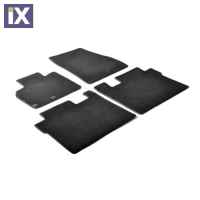 RENAULT ESPACE 11/2002-04/2015 ΜΑΡΚΕ ΠΑΤΑΚΙΑ EXECUTIVE ΜΟΚΕΤΑ ΣΕ ΜΑΥΡΟ ΧΡΩΜΑ ME ΚΟΥΜΠΩΜΑΤΑ LAMPA  - 4 ΤΕΜ.