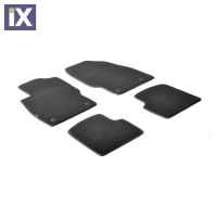 OPEL CORSA D 3D / 5D 09/2006-11/2014 ΜΑΡΚΕ ΠΑΤΑΚΙΑ EXECUTIVE ΜΟΚΕΤΑ ΣΕ ΜΑΥΡΟ ΧΡΩΜΑ ME ΚΟΥΜΠΩΜΑΤΑ LAMPA  - 4 ΤΕΜ.