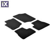 PEUGEOT 207 CC 2D 03/2007-2014 / PEUGEOT 207 3D / 5D 05/2006-11/2012 / PEUGEOT 207 SW 07/2007-12/2013 / PEUGEOT 207 Plus 3D / 5D 2013-2014 ΜΑΡΚΕ ΠΑΤΑΚΙΑ EXECUTIVE ΜΟΚΕΤΑ ΣΕ ΜΑΥΡΟ ΧΡΩΜΑ ME ΚΟΥΜΠΩΜΑΤΑ LAMPA  - 4 ΤΕΜ.