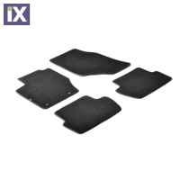 PEUGEOT 307 3D / 5D 06/2001-08/2007 ΜΑΡΚΕ ΠΑΤΑΚΙΑ EXECUTIVE ΜΟΚΕΤΑ ΣΕ ΜΑΥΡΟ ΧΡΩΜΑ ΜΕ ΚΟΥΜΠΩΜΑΤΑ LAMPA  - 4 ΤΕΜ.