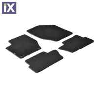 PEUGEOT 308 5D 09/2007-09/2013 / PEUGEOT 308 CC 04/2009-05/2014 / PEUGEOT 308 SW 05/2008-04/2014 ΜΑΡΚΕ ΠΑΤΑΚΙΑ EXECUTIVE ΜΟΚΕΤΑ ΣΕ ΜΑΥΡΟ ΧΡΩΜΑ ME ΚΟΥΜΠΩΜΑΤΑ LAMPA  - 4 ΤΕΜ.