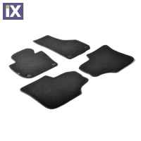 PEUGEOT 2008 06/2013-2019 ΜΑΡΚΕ ΠΑΤΑΚΙΑ EXECUTIVE ΜΟΚΕΤΑ ΣΕ ΜΑΥΡΟ ΧΡΩΜΑ ME ΚΟΥΜΠΩΜΑΤΑ LAMPA  - 4 ΤΕΜ.