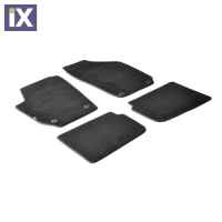 SKODA ROOMSTER 09/2006-2015 ΜΑΡΚΕ ΠΑΤΑΚΙΑ EXECUTIVE ΜΟΚΕΤΑ ΣΕ ΜΑΥΡΟ ΧΡΩΜΑ ME ΚΟΥΜΠΩΜΑΤΑ LAMPA  - 4 ΤΕΜ.