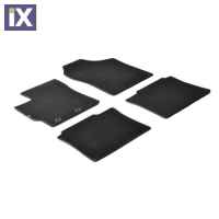 TOYOTA YARIS 3D / 5D 10/2011-08/2020 ΜΑΡΚΕ ΠΑΤΑΚΙΑ EXECUTIVE ΜΟΚΕΤΑ ΣΕ ΜΑΥΡΟ ΧΡΩΜΑ ME ΚΟΥΜΠΩΜΑΤΑ LAMPA  - 4 ΤΕΜ.