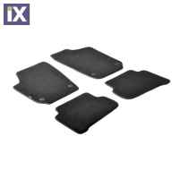 VOLKSWAGEN TIGUAN 12/2007-04/2016 ΜΑΡΚΕ ΠΑΤΑΚΙΑ EXECUTIVE ΜΟΚΕΤΑ ΣΕ ΜΑΥΡΟ ΧΡΩΜΑ ME ΚΟΥΜΠΩΜΑΤΑ LAMPA  - 4 ΤΕΜ.