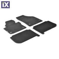 AUDI A3 SPORTBACK 11/2012-04/2020 / SEAT LEON 01/2013-05/2020 / VOLKSWAGEN GOLF VII 01/2012-12/2019 ΜΑΡΚΕ ΠΑΤΑΚΙΑ EXECUTIVE ΜΟΚΕΤΑ ΣΕ ΜΑΥΡΟ ΧΡΩΜΑ ME ΚΟΥΜΠΩΜΑΤΑ LAMPA  - 4 ΤΕΜ.