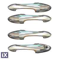 FORD FOCUS HB 5D /SEDAN 98-05 ΧΕΡΟΥΛΙΑ ΠΟΡΤΑΣ ΧΡΩΜΙΟ ΜΕΤΑΛΛΙΚΑ 4ΠΟΡΤΕΣ 4ΤΕΜ