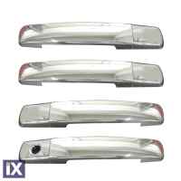 NISSAN QASHQAI 07-10 ΧΕΡΟΥΛΙΑ ΠΟΡΤΑΣ ΧΡΩΜΙΟ ΜΕΤΑΛΛΙΚΑ 4ΠΟΡΤΕΣ 4ΤΕΜ