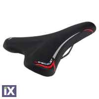 Σέλα ποδηλάτου (270x150mm /450gr ) μαύρη/κόκκινη Dynamic MTB/Racing S-8 Selle/Saddles Specialist