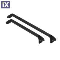Τηλεσκοπικές Μπάρες Μαύρες SNAP-STEEL (L) 100-136cm 2τεμ.