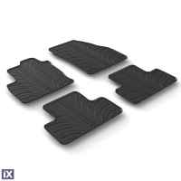 LANDROVER EVOQUE 3D / 5D 04/2011-09/2018 / EVOQUE CABRIO 04/2016-12/2018 ΜΑΡΚΕ ΠΑΤΑΚΙΑ SUMISURA ΛΑΣΤΙΧΟ ΣΕ ΜΑΥΡΟ ΧΡΩΜΑ ME ΚΟΥΜΠΩΜΑΤΑ LAMPA - 4 ΤΕΜ.
