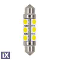 Λαμπάκια Πλαφονιέρας  24-30V SV8,5-8 10x41mm 216lm HYPER-LED (Διπλής Πολικότητας) BLISTER 2τεμ