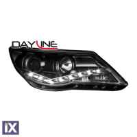 Φανάρια DECTANE Dayline VW TIGUAN 07-11 (Μαύρο)