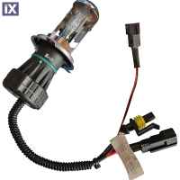 KIT ΛΑΜΠΑ XENON H4-3 8000K - BASIC BALLAST 12V