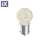 P21W 24-28V BA15s 260lm ΜΟΝΟΠΟΛΙΚΟ ΛΕΥΚΟ ΔΙΑΘΛΑΣΗΣ HYPER-LED102  2ΤΕΜ.
